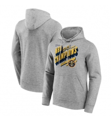 Men Denver Nuggets Grey 2023 Champions Screen Graphic Hoodie