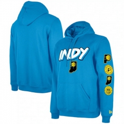 Men Indiana Pacers Blue 2023 24 City Edition Pullover Hoodie