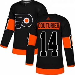 Youth Adidas Philadelphia Flyers 14 Sean Couturier Premier Black Alternate NHL Jersey  Youth Adidas Philadelphia Flyers 14 Sean Couturier Premier Black Alternate NHL Jersey