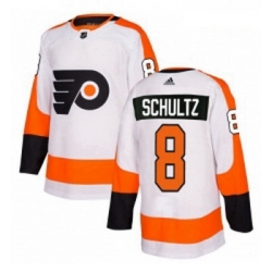 Youth Adidas Philadelphia Flyers 8 Dave Schultz Authentic White Away NHL Jersey  Youth Adidas Philadelphia Flyers 8 Dave Schultz Authentic White Away NHL Jersey