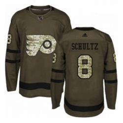 Youth Adidas Philadelphia Flyers 8 Dave Schultz Premier Green Salute to Service NHL Jersey  Youth Adidas Philadelphia Flyers 8 Dave Schultz Premier Green Salute to Service NHL Jersey