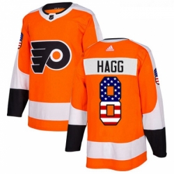 Youth Adidas Philadelphia Flyers 8 Robert Hagg Authentic Orange USA Flag Fashion NHL Jersey  Youth Adidas Philadelphia Flyers 8 Robert Hagg Authentic Orange USA Flag Fashion NHL Jersey