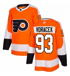 Youth Adidas Philadelphia Flyers 93 Jakub Voracek Premier Orange Home NHL Jersey 