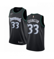 Womens Nike Minnesota Timberwolves 33 Robert Covington Swingman Black Hardwood Classics Jersey 