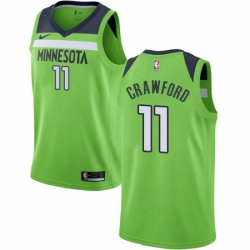 Youth Nike Minnesota Timberwolves 11 Jamal Crawford Authentic Green NBA Jersey Statement Edition  Youth Nike Minnesota Timberwolves 11 Jamal Crawford Authentic Green NBA Jersey Statement Edition