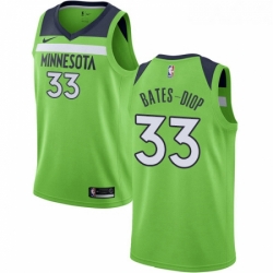 Youth Nike Minnesota Timberwolves 33 Keita Bates Diop Swingman Green NBA Jersey Statement Edition 