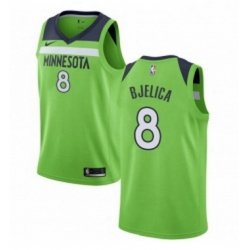 Youth Nike Minnesota Timberwolves 8 Nemanja Bjelica Swingman Green NBA Jersey Statement Edition  Youth Nike Minnesota Timberwolves 8 Nemanja Bjelica Swingman Green NBA Jersey Statement Edition