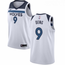 Youth Nike Minnesota Timberwolves 9 Luol Deng Swingman White NBA Jersey Association Edition  Youth Nike Minnesota Timberwolves 9 Luol Deng Swingman White NBA Jersey Association Edition
