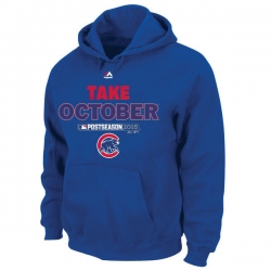 Men Chicago Cubs Royal Men Pullover Hoodie