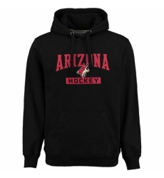 NHL Mens Arizona Coyotes Rinkside City Pride Pullover Hoodie Black