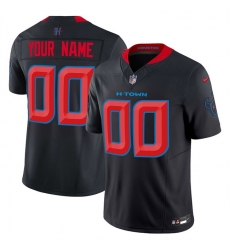 Men Women youth Houston Texans Active Player Custom Navy 2024 2nd Alternate F U S E Vapor Stitched Jersey