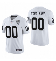 Men Women Youth Toddler Las Vegas Raiders Custom Men Nike 2020 Inaugural Season Vapor Limited NFL Jerseyey Whi