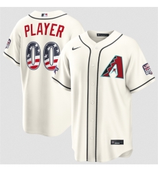 MenArizona Diamondbacks Active Player Custom White 2026 All Star Edition Stars   Stripes Stadium Pick A Player Stitched Baseball Jersey