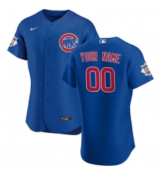 Chicago Cubs Custom Men Women youth Nike Royal Alternate 2020 Authentic Player Jersey 