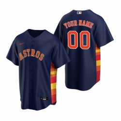 Men Women Youth Toddler All Size Houston Astros Custom Nike Navy Stitched MLB Cool Base Jersey