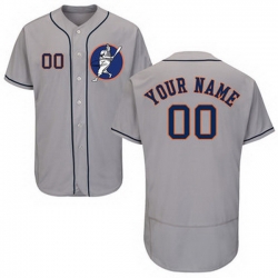 Men Women Youth Toddler All Size Houston Astros Gray Customized Flexbase New Design Jersey