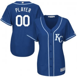 Men Women Youth All Size Kansas City Royals Majestic Royal Cool Base Alternate Jersey