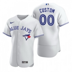 Men Women Youth Toddler All Size Toronto Blue Jays Custom Nike White 2020 Stitched MLB Flex Base Jersey