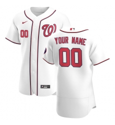 Washington Nationals Custom Men Women youth Nike White Home 2020 Authentic Player MLB Jersey 