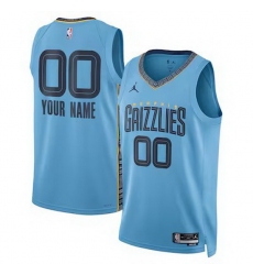 Men Women Youth Toddler MEMPHIS GRIZZLIES Custom Nike NBA Stitched Jersey Light Blue Men Women Youth Toddler MEMPHIS GRIZZLIES Custom Nike NBA Stitched Jersey Light Blue