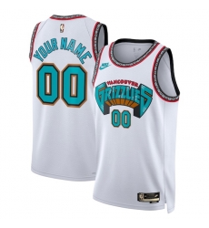 Men Women Youth Toddler MEMPHIS GRIZZLIES Custom Nike NBA Stitched Jersey White Men Women Youth Toddler MEMPHIS GRIZZLIES Custom Nike NBA Stitched Jersey White