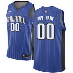 Men Women Youth Toddler All Size Orlando Magic Nike Royal Swingman Custom Icon Edition Jersey