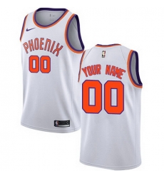 Men Women Youth Toddler All Size Phoenix Suns Swingman White Nike Customized Association Edition Jersey