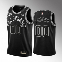 Men Women Youth San Antonio Spurs Active Player Custom Black 2022 23 Classic Edition Stitched NBA Jersey