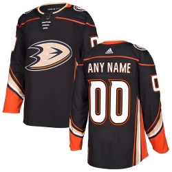 Men Women Youth Toddler Men Black Jersey - Customized Adidas Anaheim Ducks Home