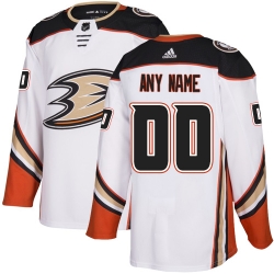 Men Women Youth Toddler Youth White Jersey - Customized Adidas Anaheim Ducks Away