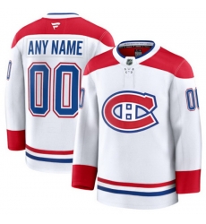 Men Women Youth Montreal Canadiens Fanatics Away Premium Custom Jersey White Men Women Youth Montreal Canadiens Fanatics Away Premium Custom Jersey White