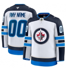 Men Women Youth Winnipeg Jets Fanatics White Away Premium Custom Jersey
