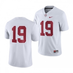 Alabama Crimson Tide Men's White Game Nike Jersey II