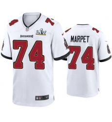 Men Ali Marpet Buccaneers White Super Bowl Lv Game Jersey