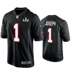 Men Greg Joseph Buccaneers Black Super Bowl Lv Game Fashion Jersey