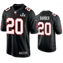 Men Ronde Barber Buccaneers Black Super Bowl Lv Game Fashion Jersey