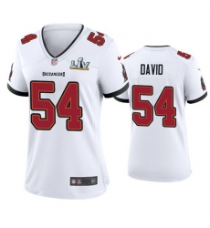 Women Lavonte David Buccaneers White Super Bowl Lv Game Jersey