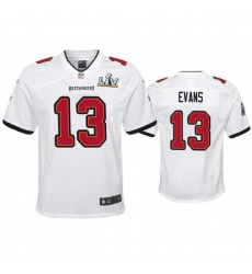 Youth Mike Evans Buccaneers White Super Bowl Lv Game Jersey