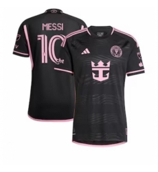 Youth Inter Miami CF Lionel Messi adidas Black 2024 La Noche Authentic Player Jersey