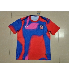 USA 2024 game Red Blue 2024 Soccer Jersey