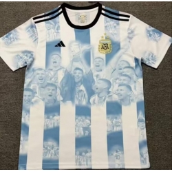 Argentina Thailand Soccer Jersey 610