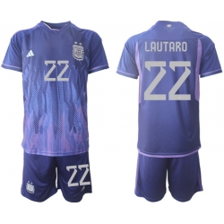 Men FIFA 2022 Argentina Soccer Jersey 003