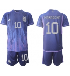 Men FIFA 2022 Argentina Soccer Jersey 013