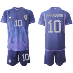 Men FIFA 2022 Argentina Soccer Jersey 013