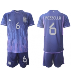 Men FIFA 2022 Argentina Soccer Jersey 017