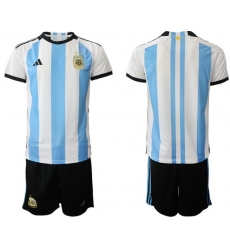 Men FIFA 2022 Argentina Soccer Jersey 047