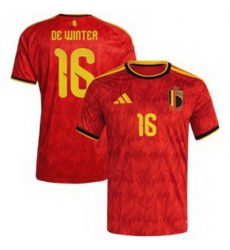 Youth 16Koni De Winter Belgium Jersey   2