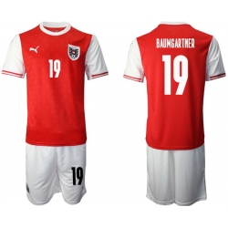 Mens Austria Short Soccer Jerseys 006