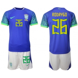 Men FIFA 2022 Brazil Soccer Jersey 037