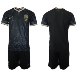 Men FIFA 2022 Brazil Soccer Jersey 062